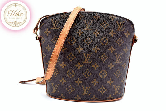 Louis Vuitton Drouot Monogram Shoulder Bag M51290 Authentic Condition *AB* #72