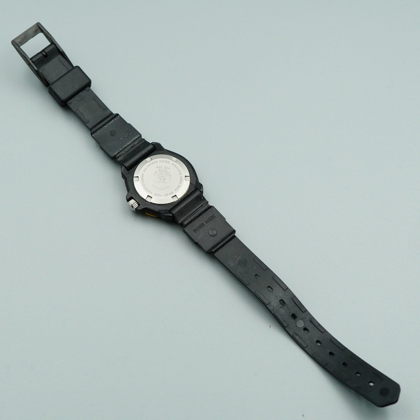 *N MINT* Vintage TAG Heuer FORMULA 1 380.508 Quartz Black Dial 28mm Women Watch