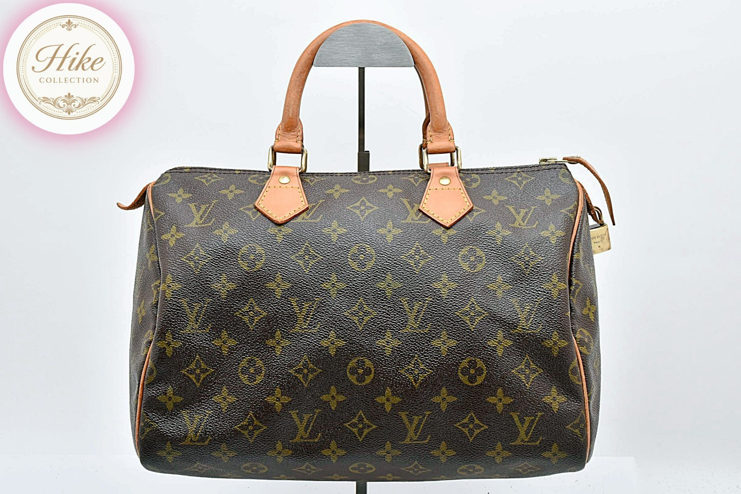 Louis Vuitton Speedy 30 Monogram Brown Handbag M41526 Authentic Condition *B*