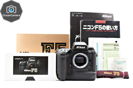Late SN306xxxx *UNUSED in Box w/ Video* Nikon F5 35mm SLR Film Camera Body JAPAN