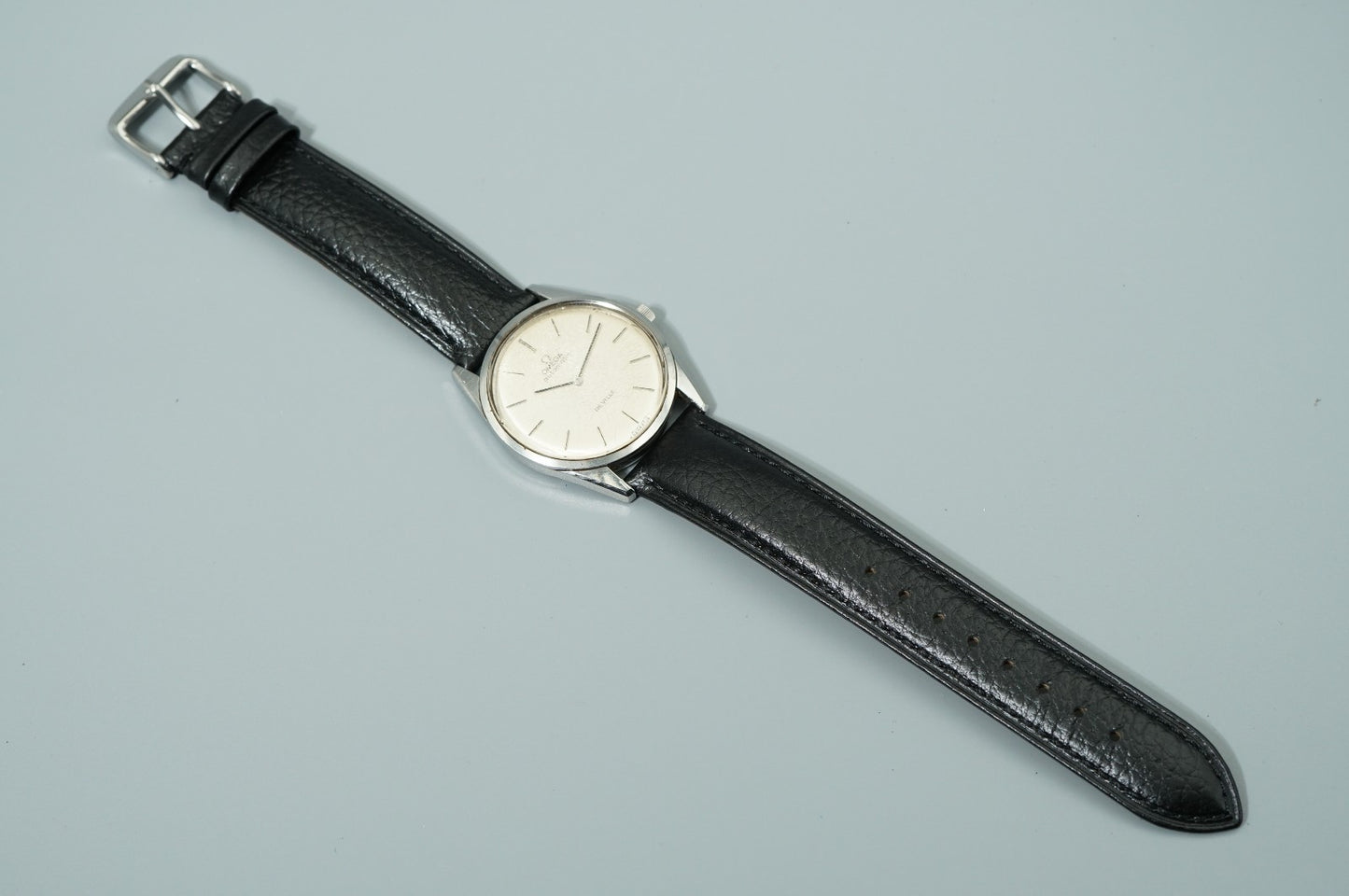 *Exc+3* Vintage 1973 OMEGA De Ville Cal.711 Automatic Cream Dial 34mm Mens Watch
