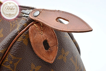 Louis Vuitton Speedy 30 Monogram Brown Handbag M41526 Authentic Condition *A #29