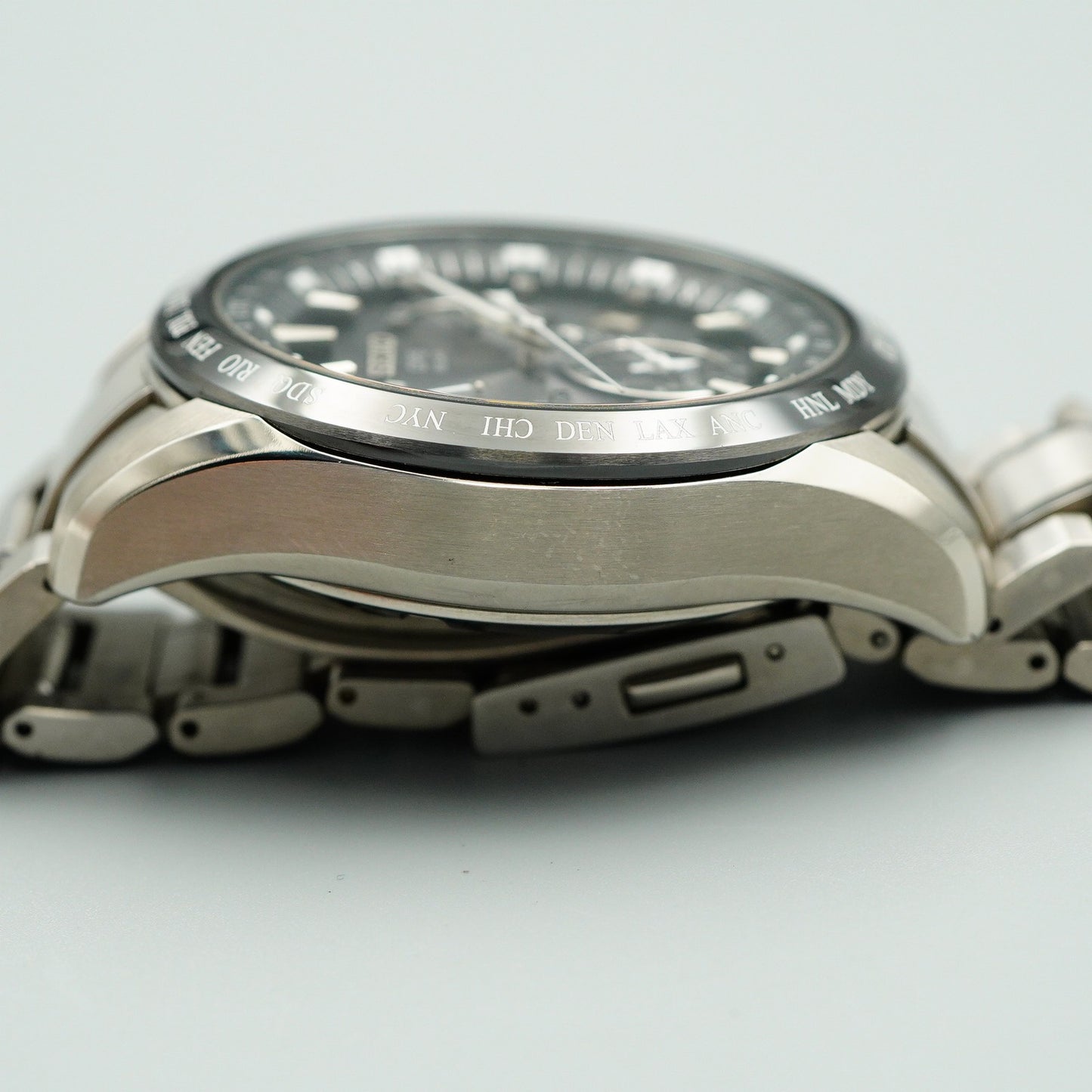 *MINT in Box* SEIKO ASTRON SBXB045 8X53-0AB0 Solar Black Round 45mm Mens Watch