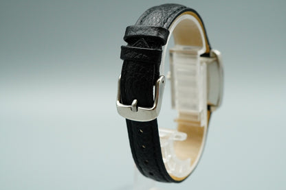 *NEAR MINT* OMEGA De Ville Hand Winding White Rectangle 25mm Women Watch