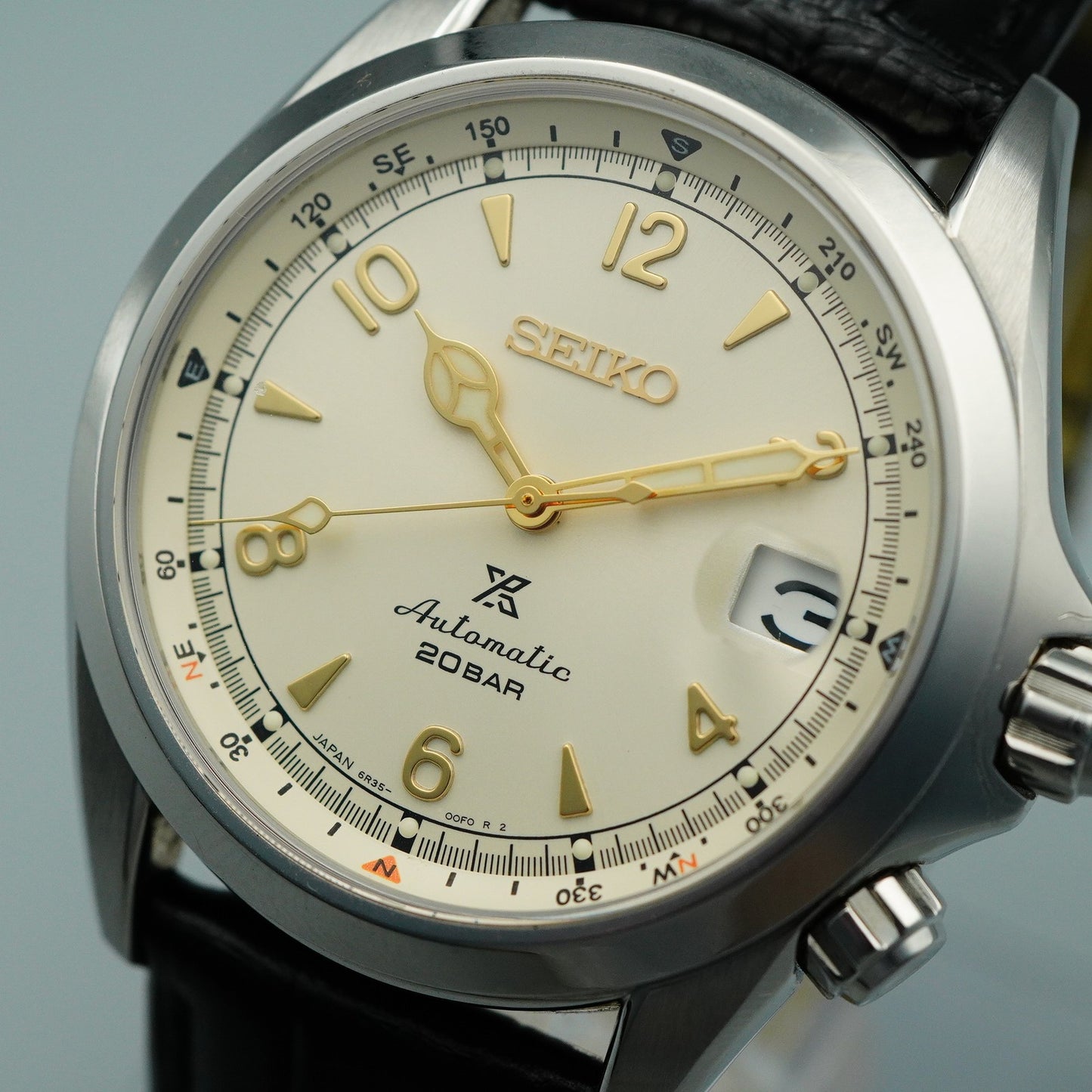 *MINT Box & Paper* SEIKO Prospex Alpinist 6R35-00E0 Automa White 39mm Mens Watch