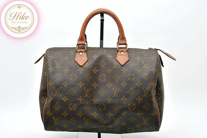 Louis Vuitton Speedy 30 Monogram Brown Handbag M41526 Authentic Condition *A #35