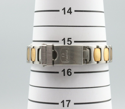 *N MINT* Vintage OMEGA Seamaster Professional 200M Quartz Gold Dial Women Watch