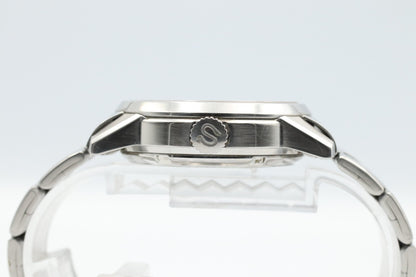 *NEAR MINT* SEIKO Diashock 6R15-00B0 Automatic White Dial Day Mens Watch JAPAN