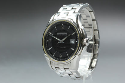 *N MINT* Hamilton Jazzmaster Viewmatic H325150 Automatic Black Mens watch JAPAN