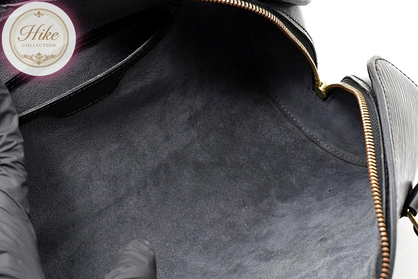 Louis Vuitton Epi Soufflot Black Handbag M52222 Authentic Condition *SA*