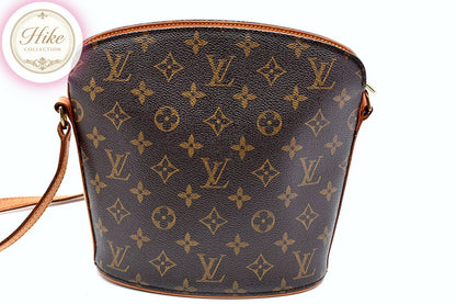 Louis Vuitton Drouot Monogram Shoulder Bag M51290 Authentic Condition *AB* #72