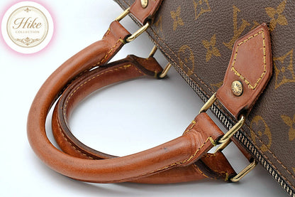 Louis Vuitton Speedy 30 Monogram Brown Handbag M41526 Authentic Condition *A #35