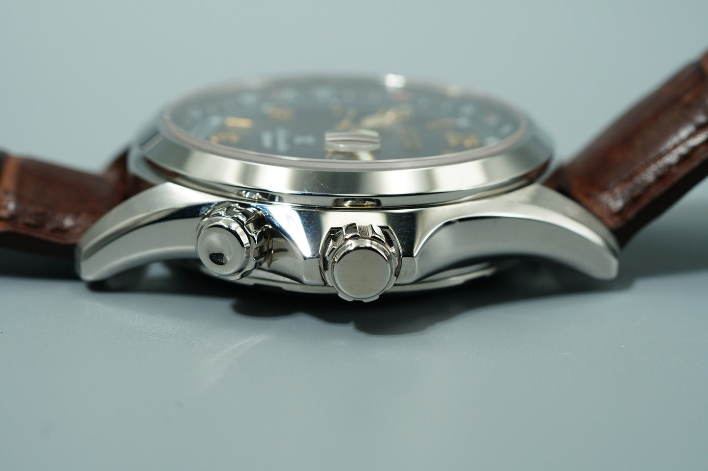 *TOP MINT* SEIKO 6R35-00E0 7771-5011 AT Green Dial Round 39mm Mens Watch