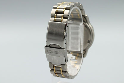 *MINT* Vintage SEIKO SCUBA Titanium 7N35-6100 Quartz 200M Mens Watch JAPAN