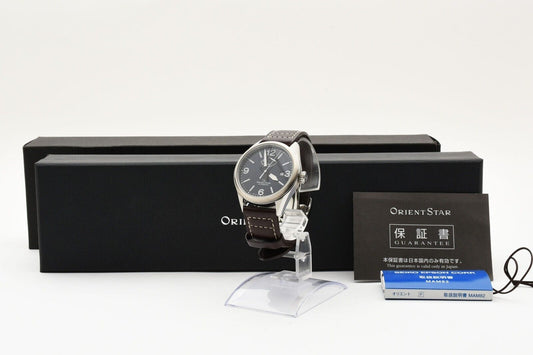 **TOP MINT** Orient Star Epson RE-AU0207L00B Blue Automatic Men's Watch JAPAN