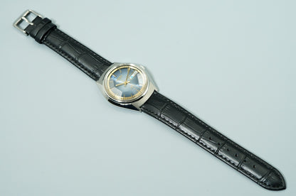 Serviced Vintage 1972 SEIKO Lord Matic 5606-7270 Automatic Blue 35mm Mens Watch