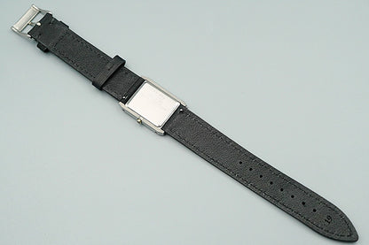 *NEAR MINT* Vintage SEIKO DOLCE 7321-6170 Quartz White Rectangle 24mm Mens Watch