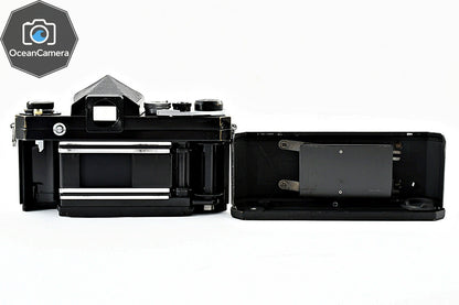 SN706xxxx *Exc+5* Nikon F Eye Level Black 35mm SLR Film Camera Body From JAPAN