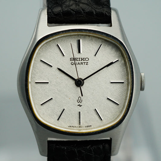 *N MINT* Vintage SEIKO Vintage 4301-5000 Quartz White Square 23mm Women Watch