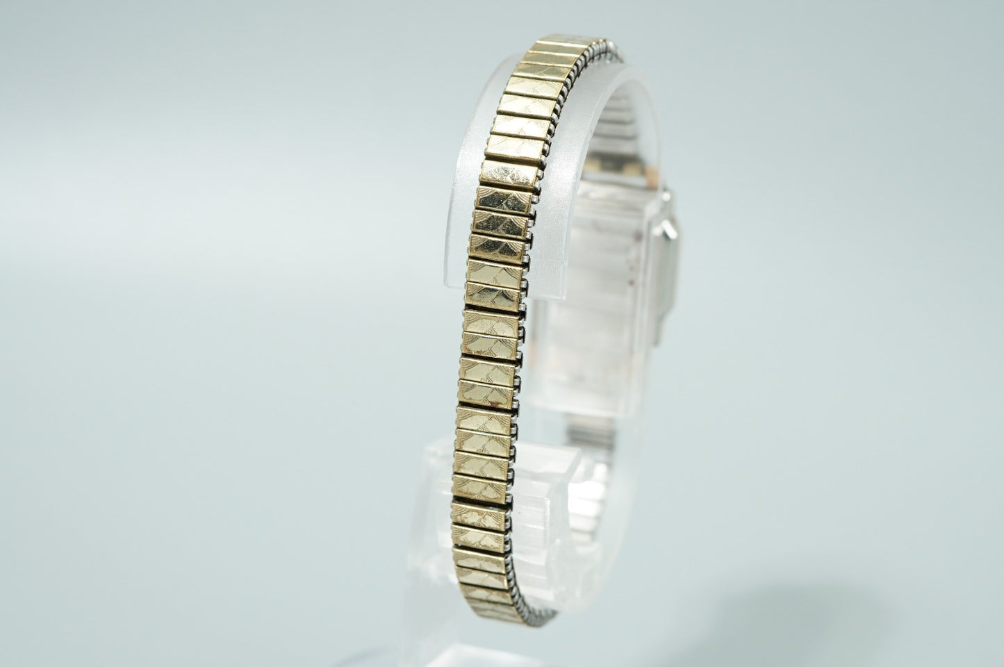 *Exc+4* Vintage 1968 SEIKO Mcrit 5139 Hand Wind White Rectangle 17mm Women Watch