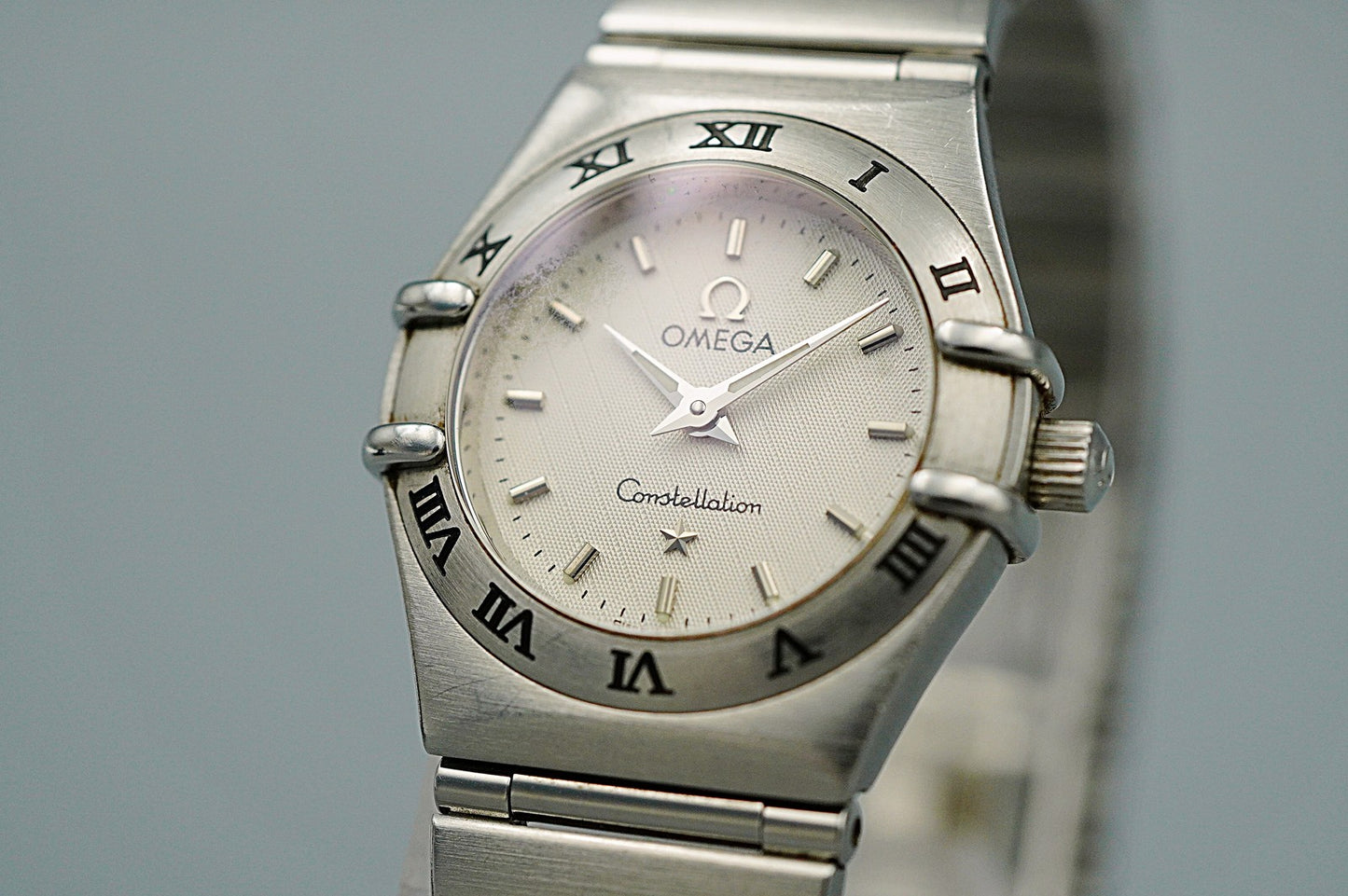 *N MINT* Vintage OMEGA Constellation Cal.1456 Ref.795.1203 Qz 22mm Women Watch