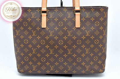 Louis Vuitton Luco Monogram Tote Shoulder Bag M51155 Authentic Condition *S*