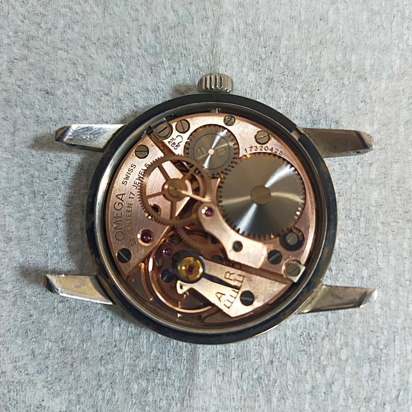 *Exc+4* Vintage 1960s OMEGA Seamaster Cal.285 Hand Wind Cream 36mm Mens Watch