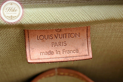 Louis Vuitton Deauville Monogram Brown Handbag M47270 Authentic Condition SA #38