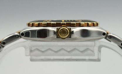 *N MINT* Vintage OMEGA Seamaster Professional 200M Quartz Gold Dial Women Watch