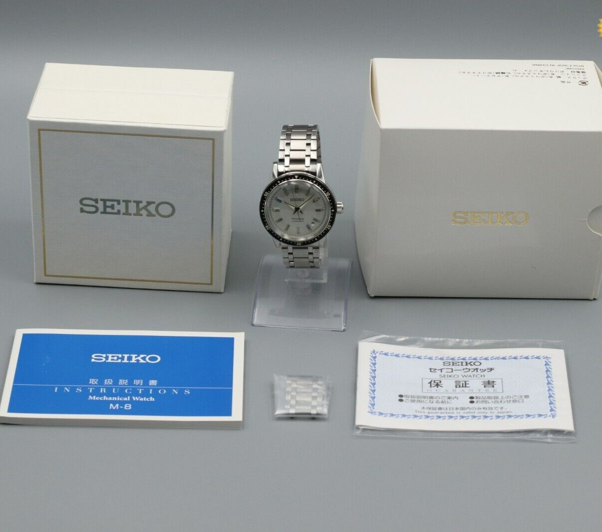 *N MINT+++* SEIKO Presage 4R35-05Z0 Automatic White Dial Date Round Mens Watch