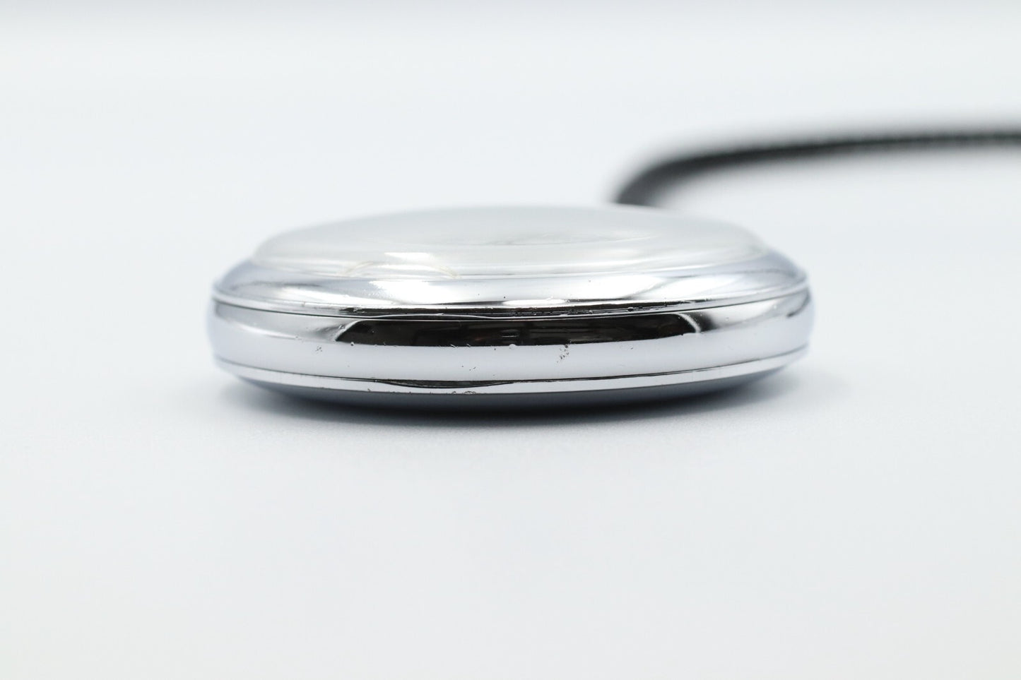 *Exc+5* Vintage SEIKO 7C11-0010 Quartz White Dial Round 50mm Mens Watch JAPAN