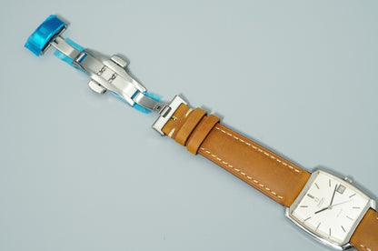 N MINT Vintage 1970 OMEGA De Ville Cal.1002 Hand Wind White 32mm Mens Watch