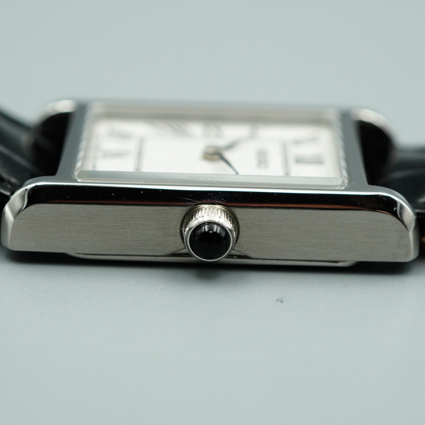 *MINT* Box & Paper SEIKO 4N30-00H0 Quartz Silver Dial Square 19mm Women Watch