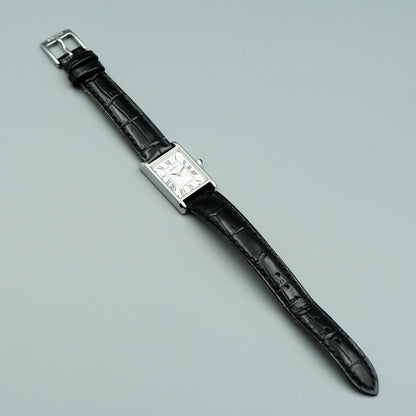 *MINT* Box & Paper SEIKO 4N30-00H0 Quartz Silver Dial Square 19mm Women Watch