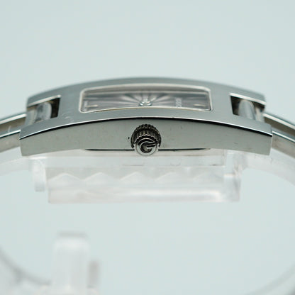 *Exc+5* GUCCI 3900L Quartz Silver Dial Rectangle 12mm Women,Ladies Watch