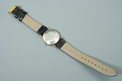 N MINT Vintage 1981 OMEGA De Ville Cal.625 Hand Wind Gold Round 32mm Mens Watch