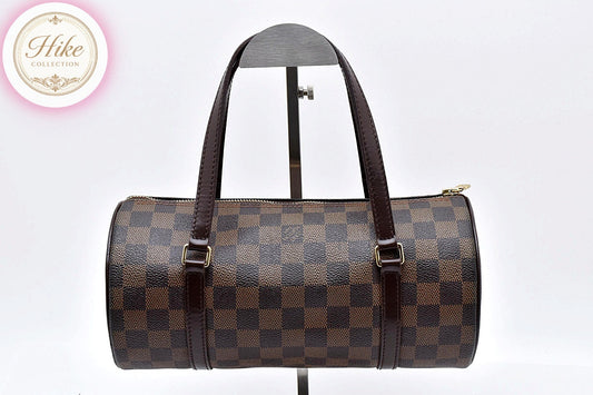 Louis Vuitton PAPILLON 26 Damier Handbag M51366 Authentic Condition *A* B0119