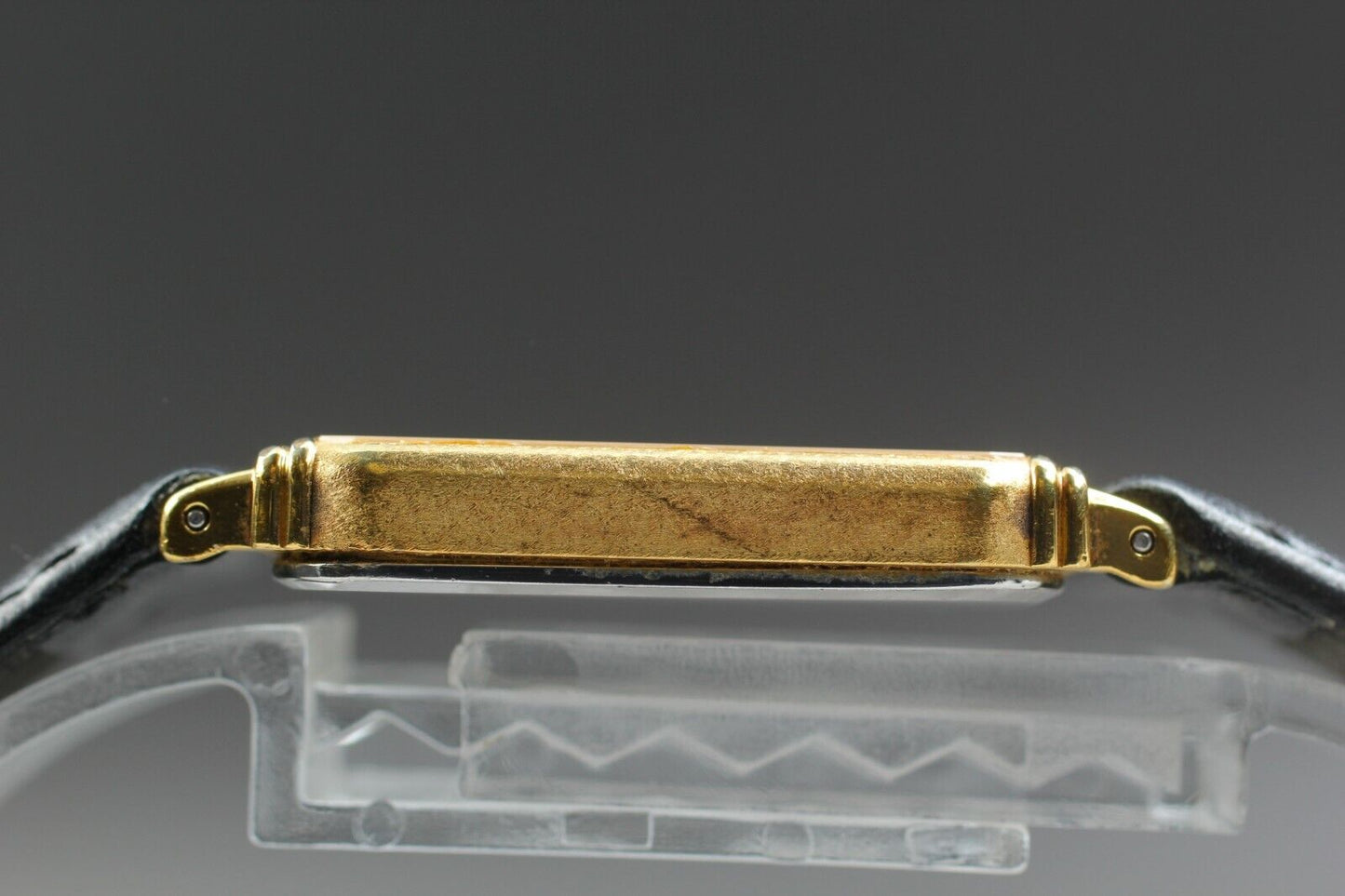 NEW Batt *Exc+4* Vintage SEIKO Dolce 7731-5230 Gold Dial quartz 24mm Mens Watch