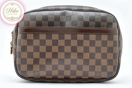 Louis Vuitton Reporter PM Damier Ebene Shoulder Bag N45253 Auth Condition *AB*