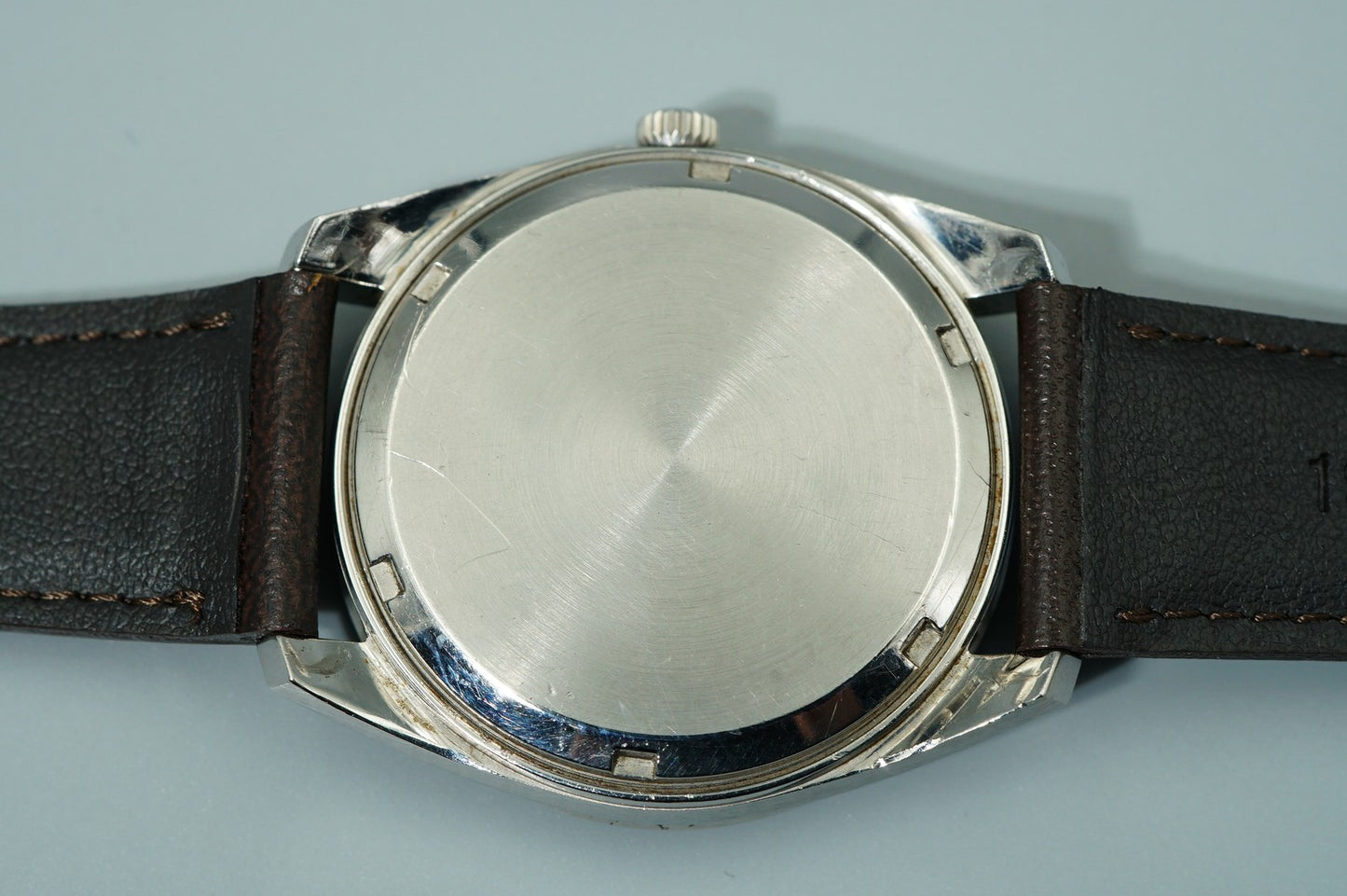 N MINT Vintage 1970 OMEGA Seamaster Cal.1250 Automatic Blue 36mm Mens Watch