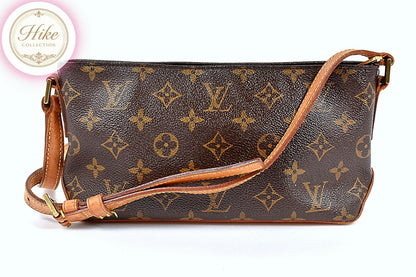 Louis Vuitton Trotteur Monogram Shoulder Bag M51240 Authentic Condition *AB*