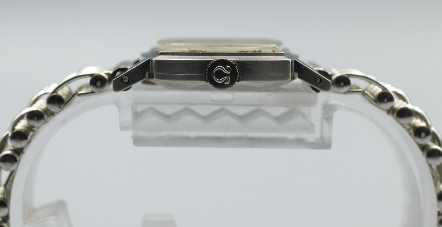 *Exc+4* Vintage 1967 OMEGA De Ville Cal.620 Hand Wind Silver 23mm Women Watch