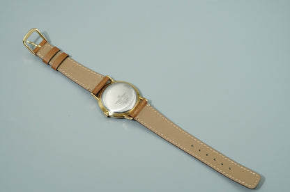 *Exc+5* Vintage SEIKO Sportsman 15019E Hand Winding Gold Dial 35mm Mens Watch