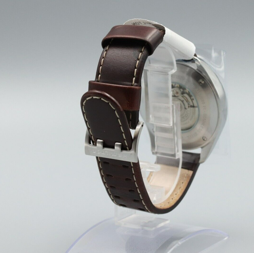 serviced *MINT* HAMILTON Khaki  H647150 Automatic Gray Dial Round Mens Watch