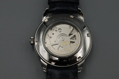 *almost UNUSED* ORIENT Star DA02-C0-B Automatic Blue Dial Mens Watch From JAPAN