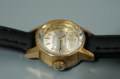 *N MINT* Vintage 1966 OMEGA Ladymatic Cal.661 Automatic Silver 17mm Women Watch