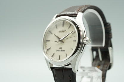 *MINT* Vintage1997 Grand SEIKO 9F61-0A10 Quartz White Dial Round 35mm Mens Watch