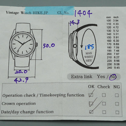 Serviced New Batt *Near MINT* SEIKO Kinetic 5M62-0BL0 AT Black 43mm Mens Watch