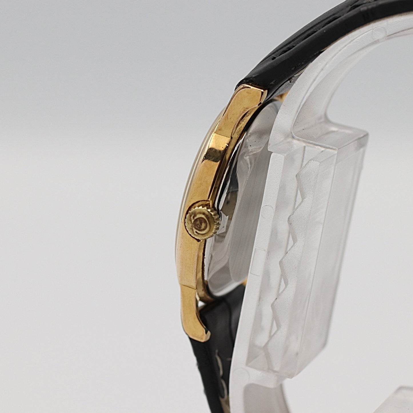 N MINT Vintage 1970 OMEGA De Ville Cal.625 Hand Wind Gold Round 25mm Women Watch