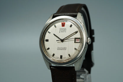 N MINT Vintage 1970 OMEGA Seamaster Cal.1250 Automatic Blue 36mm Mens Watch